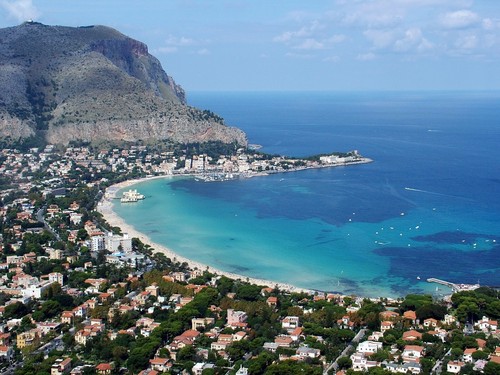 sicile plage sable blanc