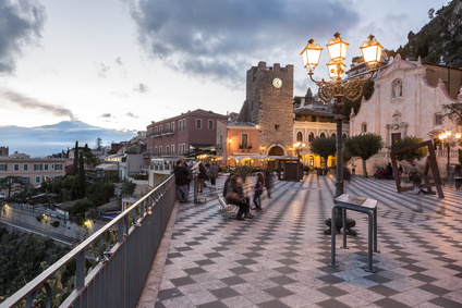 taormina , sa place