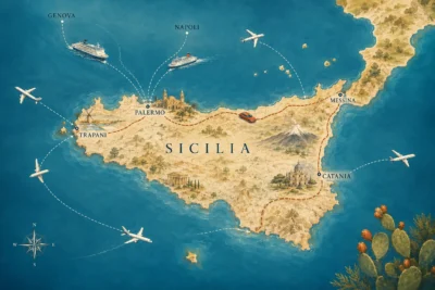 Conseils, transports, itinéraires et informations pratiques pour voyager en Sicile